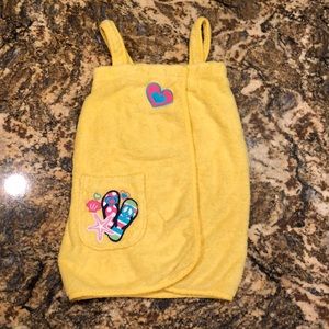 Girls size 5t swim/beach cover up